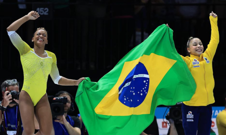 Rebeca Andrade supera Biles e é ouro na final do salto no Mundial de Ginástica  Artística