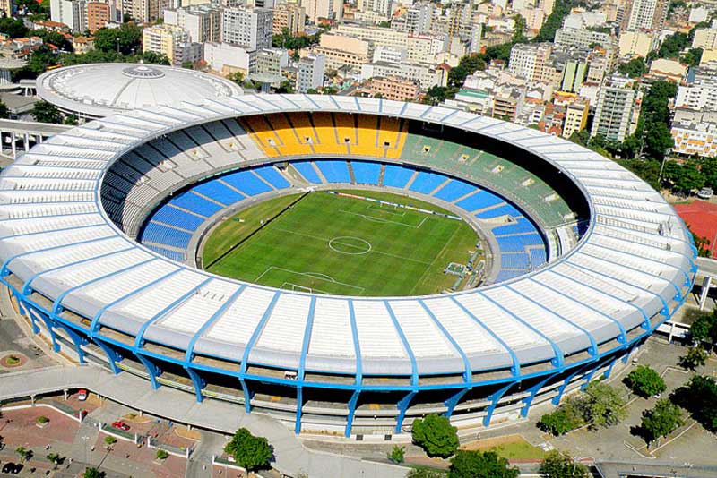 estadio do maracana vista aerea