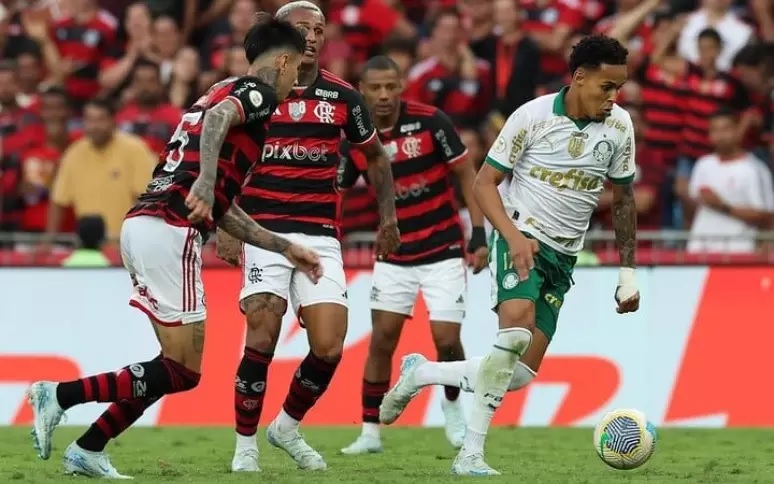 Pulgar em Flamengo e Palmeiras Voz do Ninho