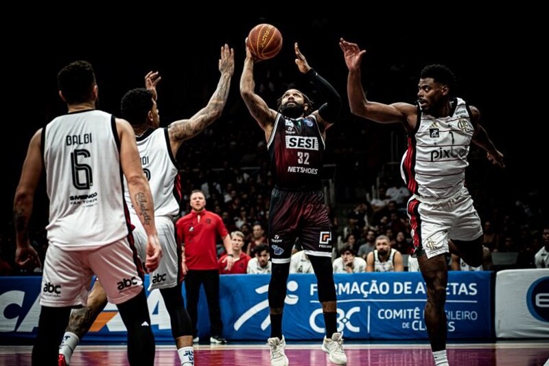 Flamengo encara o Franca na semifinal do NBB 1 Flamengo x Franca NBB Easy Resize.com