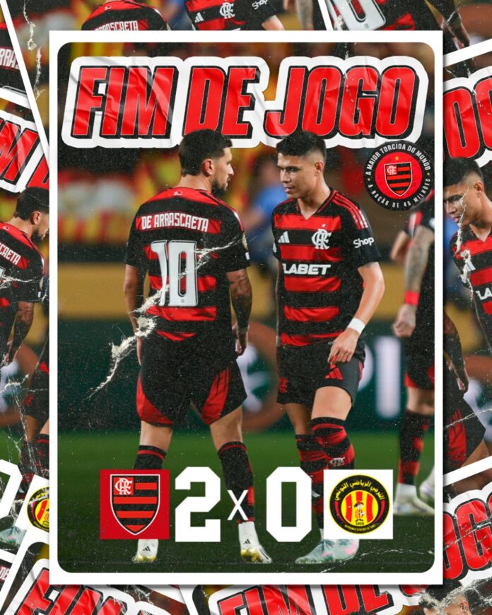 Flamengo vence o Espérance e é líder do grupo no Super Mundial