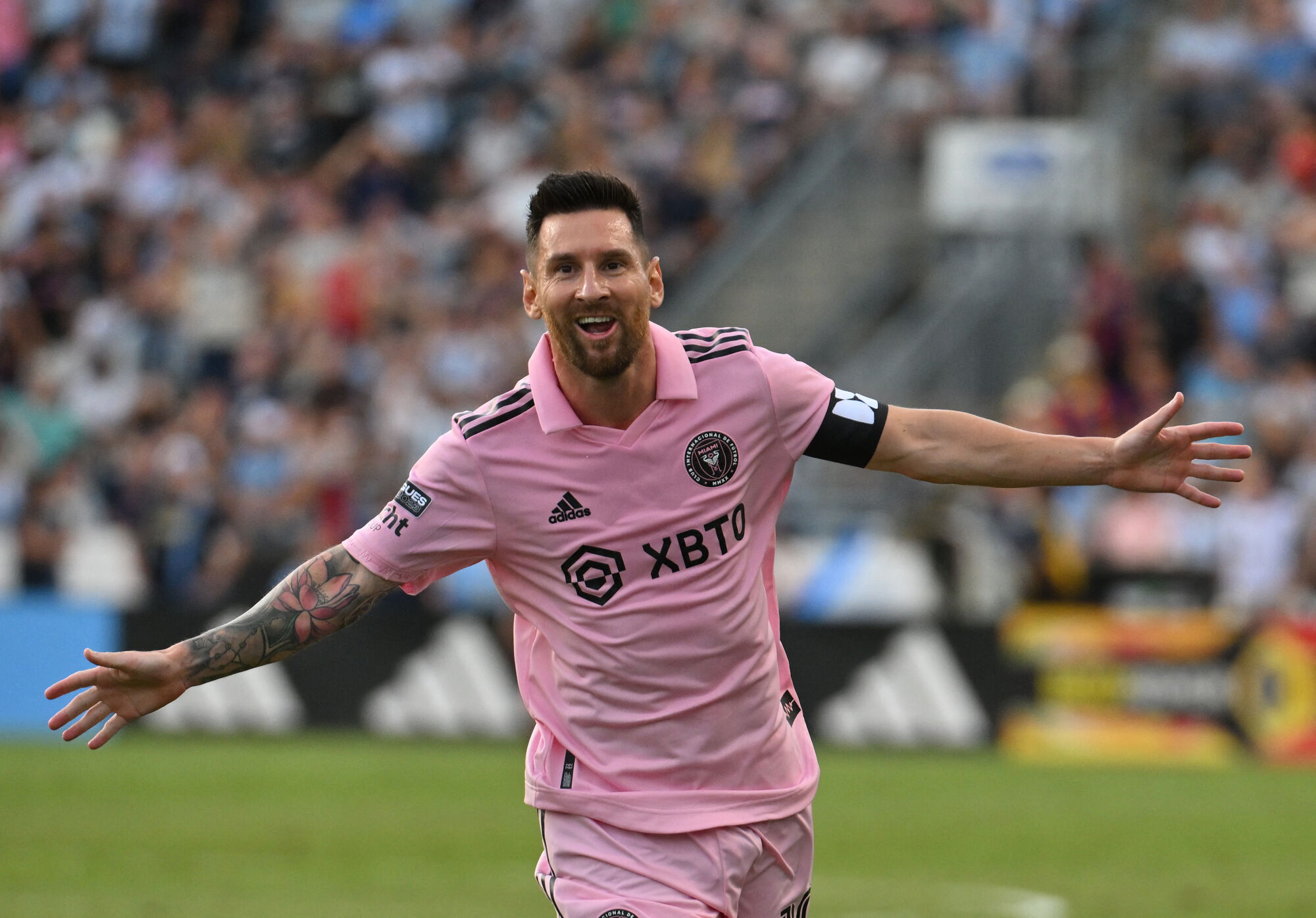 Presidente da FIFA afirma que Mundial marca uma "nova era" no futebol 2 Inter Miami de Messi goleia Philadelphia Union e v0123902000202308160949