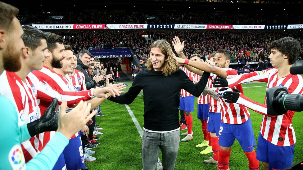 Filipe Luis no Atletico