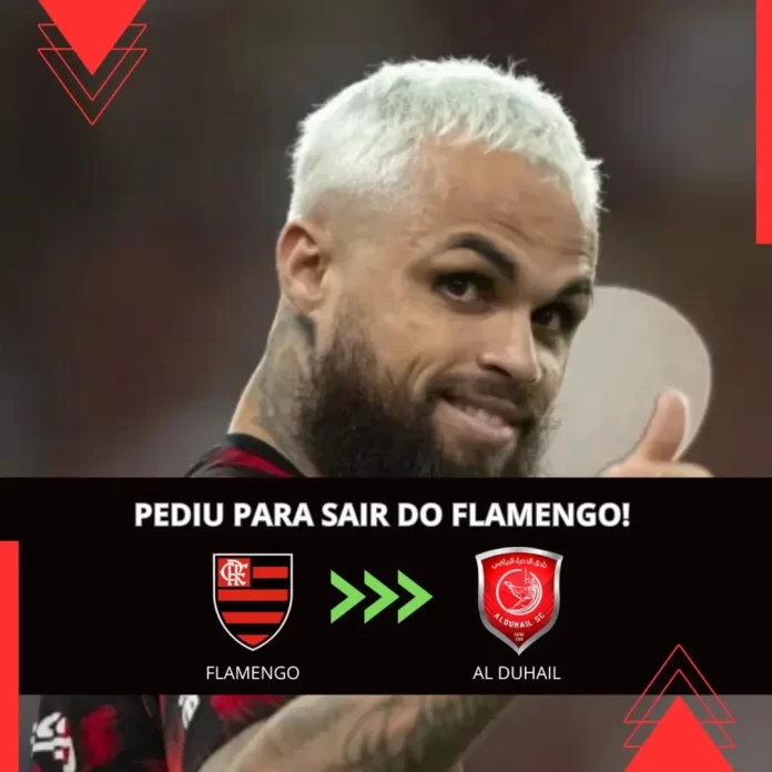 Michael pede para sair do Flamengo