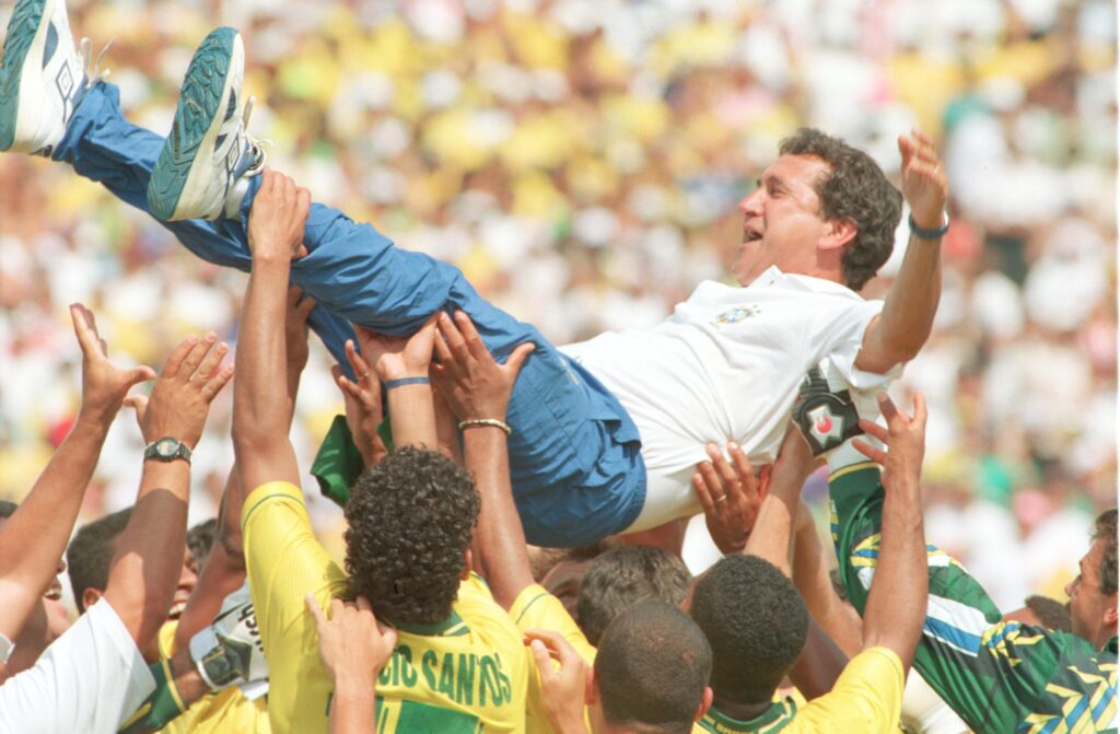 Parreira sendo louvado