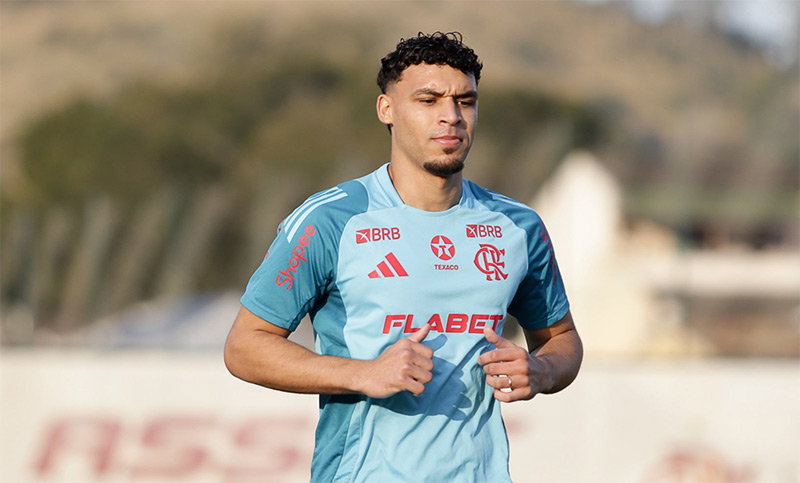 Victor Hugo Flamengo Treino Ninho do Urubu 210725