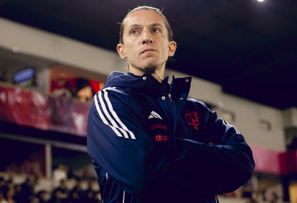 filipe luis bragantino x flamengo