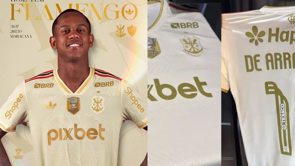 flamengo camisa 3 uniforme x atletico mg copa do brasil