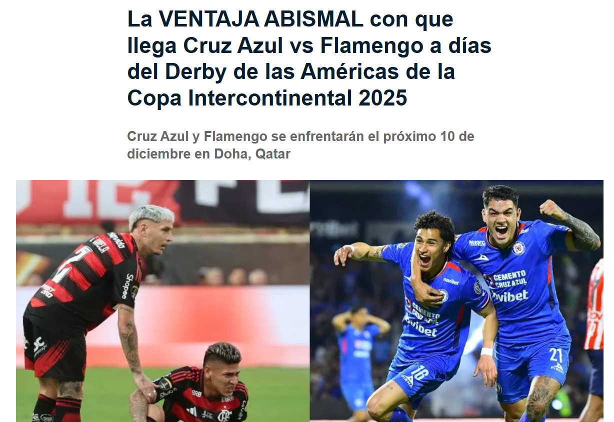 Flamengo x Cruz Azul