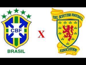 Brasil vence o Haiti e assume a liderança do Grupo C 1 Brasil x Escocia